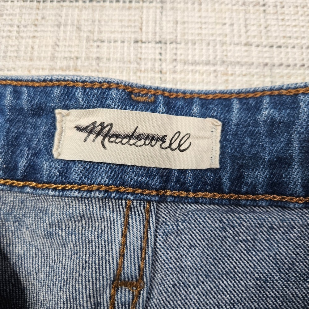 Madewell Curvy Perfect Vintage Straight Jeans Mayfield Wash Womens 23 - Picture 4 of 8